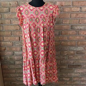 Colorful Geometric Dress